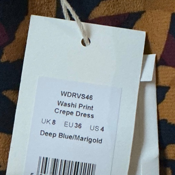 Make Offer:) NWT TOAST Washi Print Dress SZ 4 US/ SZ 8 UK - Picture 3 of 5